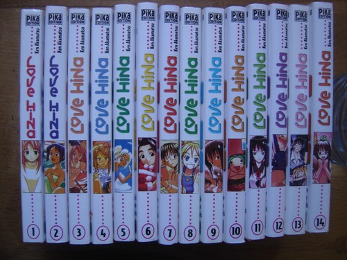 Love hina lot manga - hina,