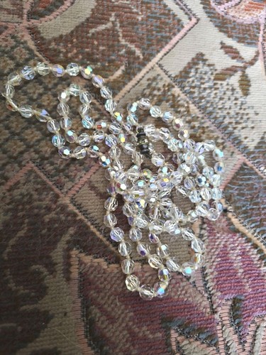 Sautoir perles cristal - perles,