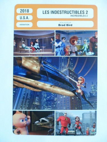 Carte fiche cinema 2018 les - cinema,