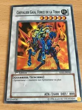 Carte Yu-Gi-Oh! 5DS1-FR042 Chevalier Gaia, Force de la Terre (Super Rare) 