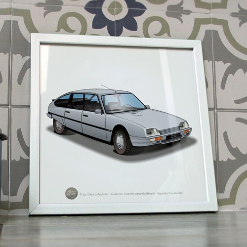 Poster citroën gti - poster,