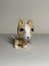 LPS #860 LITTLEST PETSHOP ORIGINAL AUTHENTIQUE CHIEN DOG BULL TERRIER HASBRO