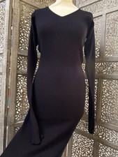 Robe longue 42 maille viscose