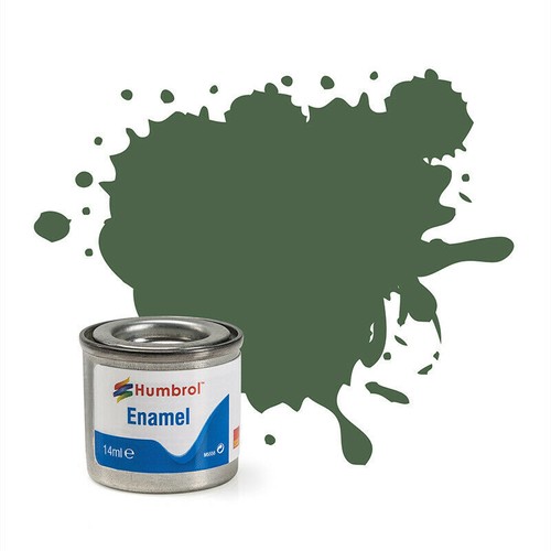Humbrol 252 vert olive mat - humbrol,