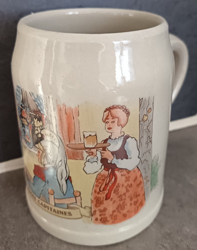 Vintage jolie chope à - 5-,