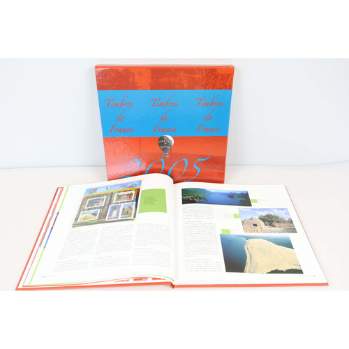 Livre des timbres france - le,