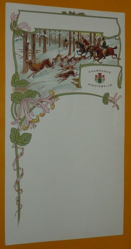 1900 1910 menu - 1900-1910, champagne