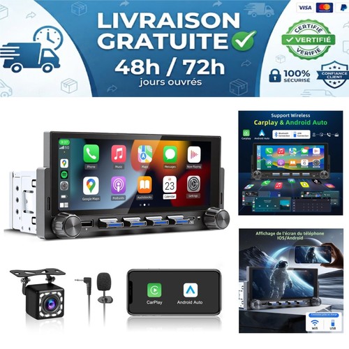 Autoradio din bluetooth - 1,