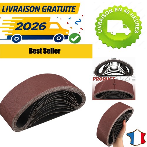 12x bande abrasive - abrasive, mm