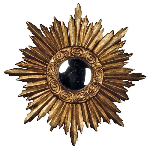 Miroir soleil convexe résine