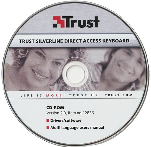 Rom trust keyboard - keyboard, drivers