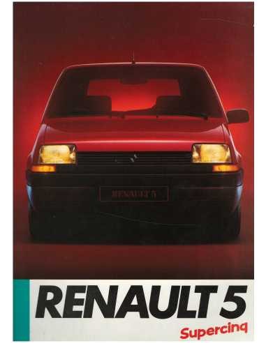 Brochure renault 5 - brochure,