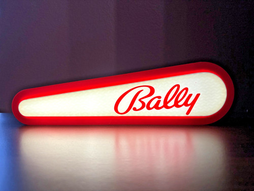 Bally illuminated pinball - illuminated,