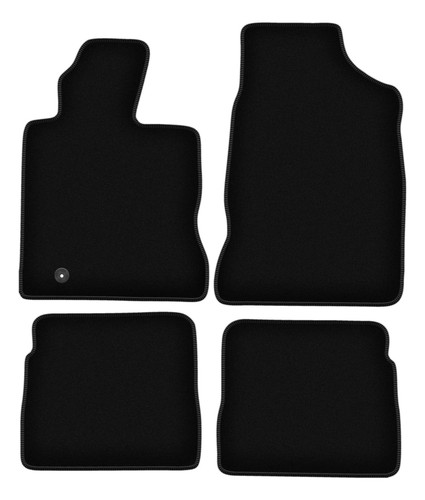 Tapis sol velours noir - tapis,