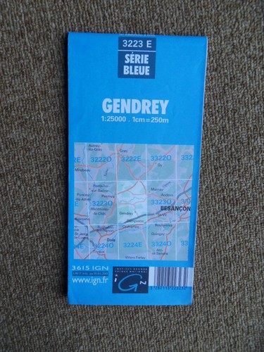 524 carte ign - 524-,