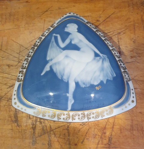 Bonbonniere porcelaine - porcelaine, de
