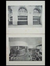 PARIS, BAR DIAMANT, 12 PLACE SAINT AUGUSTIN - 1930 - 2 PLANCHES - LE MARESQUIER