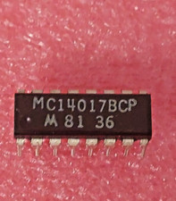 1pcs MC14017BCP  Decade Counter with 10 Decoded Outputs DIP16 Motorola