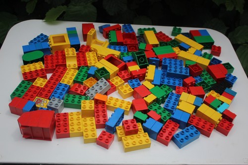 Lot lego duplo brique jaune - lot,
