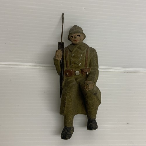 Jouet ancien soldat passager