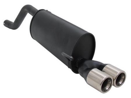 Silencieux sport inox fiat - silencieux,