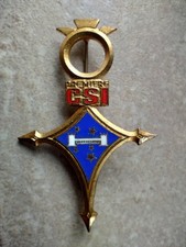 médaille militaire insigne 1° CSI cie saharienne infanterie, colonial méhariste