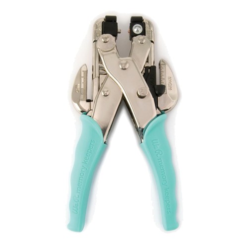 Blue crop dile - blue, punch
