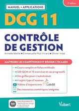 DCG 11- Contrôle de gestion - Manuel et Applications: Maîtriser les compétences 