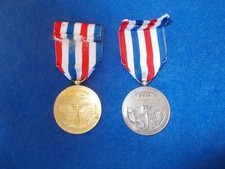 AVIATION  -  2  MEDAILLES de