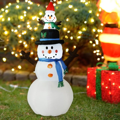 Bonhomme neige gonflable de - bonhomme,