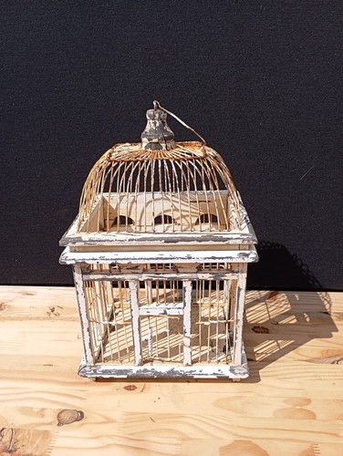 Ancienne cage oiseaux en - ancienne,