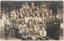 carte photo de cadres FRANCE 40 insigne béret RIF