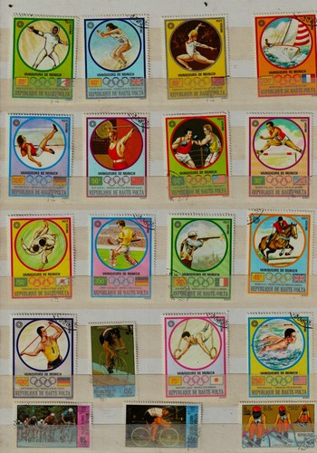 Haute volta19 timbres - volta19,