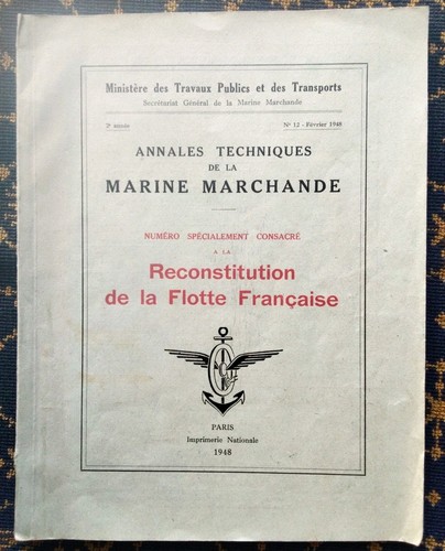 Annales techniques marine - annales,