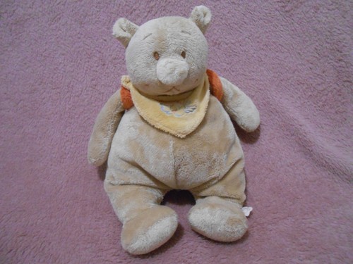 Doudou peluche ours - , marron