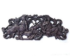 PANNEAU BAS RELIEF EN FONTE A