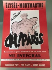 Affiche cabaret music hall - affiche,