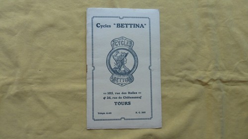 Cycles bettina catalogue - bettina,
