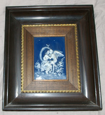 cadre avec plaque en