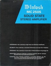 McINTOSH MC2505 SOLID STATE
