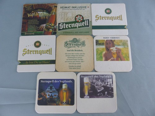 Lot sous bock différents - 8,