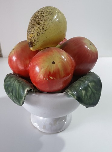 Ancienne coupe fruits en - coupe, à