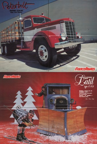 Poster camion peterbilt 334 - poster, dt