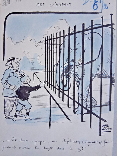 Dessin original signé gabriel - original,