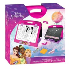 Chevalet de table double face Princesse Disney 2 en 1 | Tableau blanc et noir...