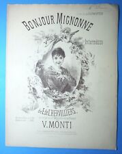 Vittorio Monti Bonjour