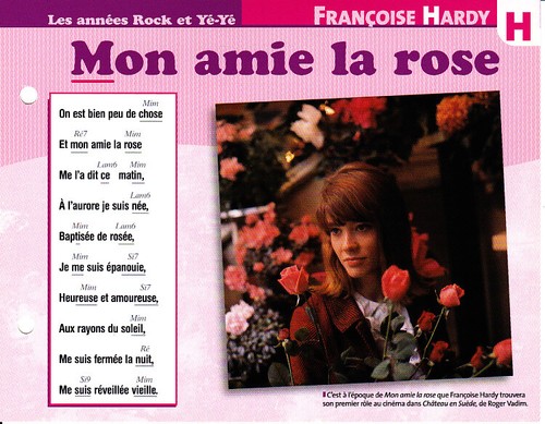 Francoise hardy fiche - -,