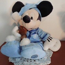 Peluche Mickey en pyjama et
