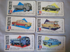 ANCIENNE 6 CARTES COLLECTION