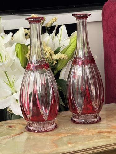 Lot carafes cristal - 2,